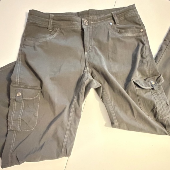 Kuhl Women's Gray Cargo Pants/Hiking/OutdoorSize 12 - Picture 4 of 11